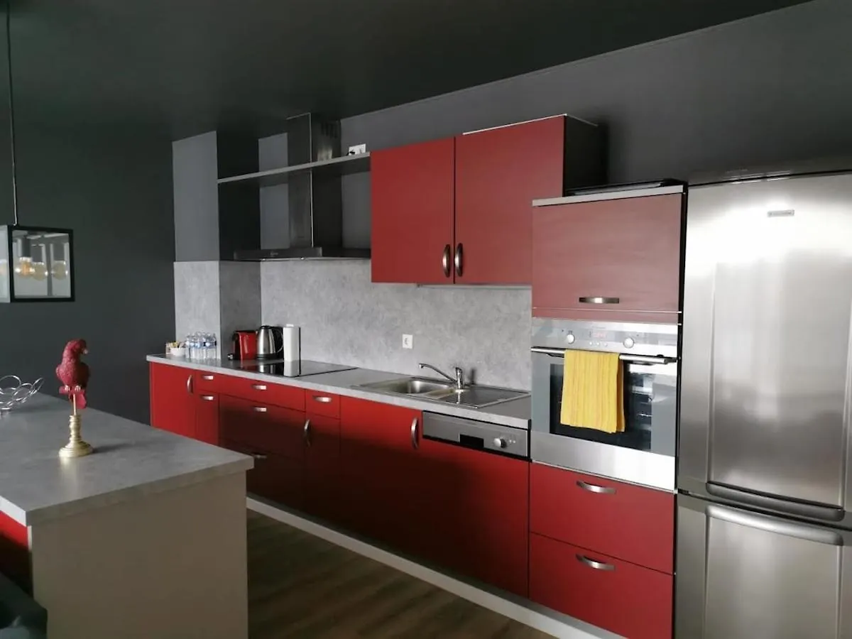 公寓 Spacious Two Bedrooms With Free Parking & Private Terrace-217 卢森堡